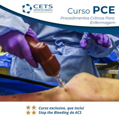 Curso PCE – Procedimentos Críticos para Enfermagem em Porto Alegre